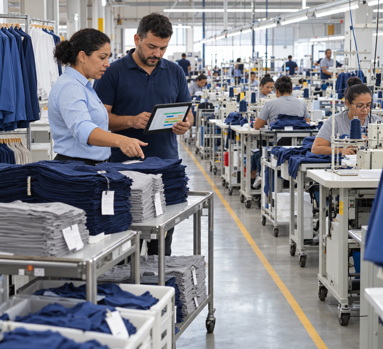 Gestão da Produção na Caonfecção